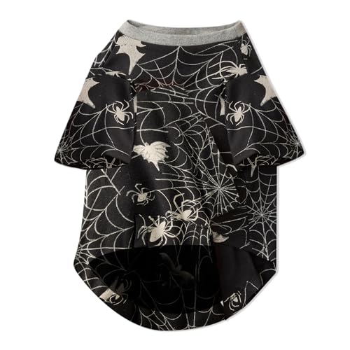 Pet Passion 100% Organic Cotton Dog Short Sleeve T-Shirt Pet Tees for All Breeds, Batty Black, X-Large (55-80 lbs) - color: Batty Black, size: X-Large (55-80 lbs)