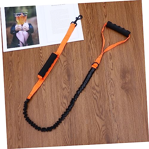 Toddmomy Pet Leash Rope Large Dogs Reflective Heavy Duty Training Lead Padded Handles for Comfort