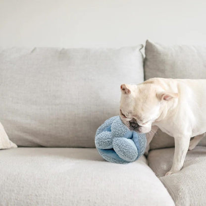 SWZEC Lambwolf Monti- Enrichment and Interactive Dog Toy | Puzzle Dog Toy - color: Blue