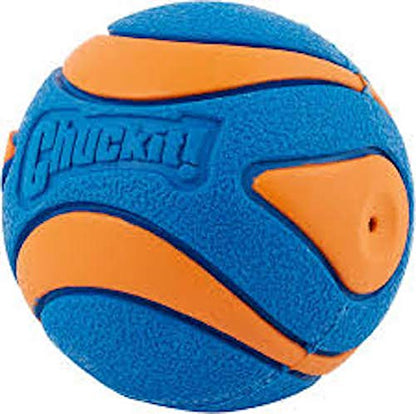 Chuckit! Ultra Squeaker Balls for Dogs, Floating Water Pet Toys, Durable Rubber Pet Toy, Bouncy Squeaky Fetch Balls for Dogs, Medium (2.5") 2 Count (Pack of 12) - size: Medium (Pack of 12), style: Squeaker