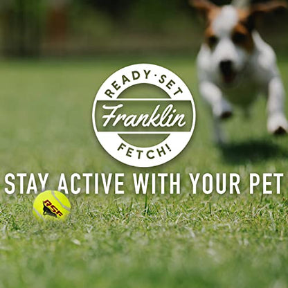 Franklin Pet Supply Co. Mini Tennis Ball Launcher for Dogs - Dog Mini Tennis Ball Thrower Cannon for Fetch + Active Play - Perfect Toy for Small Breeds