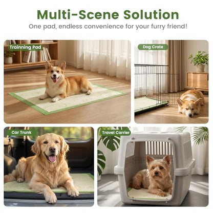Gardner Pet Pee Pads for Dogs 19"X30" with Adhesive 10 Count, Large Disposable Dog Pee Pads, Non-Slip Puppy Training Pads for Crate/Cage/Carrier - size: 19"x30"(10Ct)