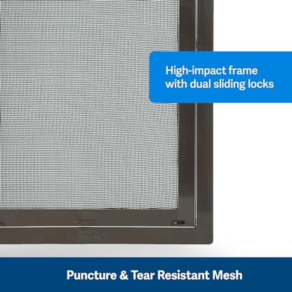 PetSafe Pet Entry for Screen Doors, Windows, and Porches - Size Small for Dogs and Cats up to 30 lb Easy Access Brown - size: Small (Pack of 1)