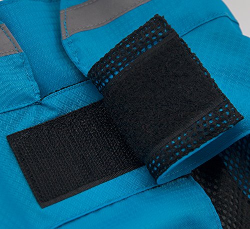 Voyager Dog Windbreaker by Best Pet Supplies - Turquoise, Large - color: Windbreaker (Turquoise), size: Chest:25 in~30 in