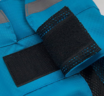 Voyager Dog Windbreaker by Best Pet Supplies - Turquoise, Medium - color: Windbreaker (Turquoise), size: Chest:19 in~25 in