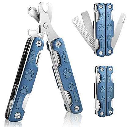 Dog Nail Clipper Trimmer 4-in-1, Professional Pet Nail Clippers with Safety Guard for Large Medium Small Dog Cat