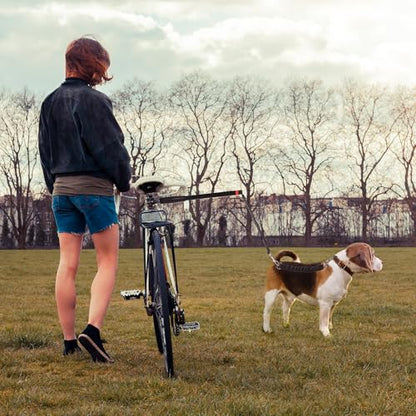 wefaner Dog Bicycle Exerciser Leash Hands Free Bicycle Dog Leash