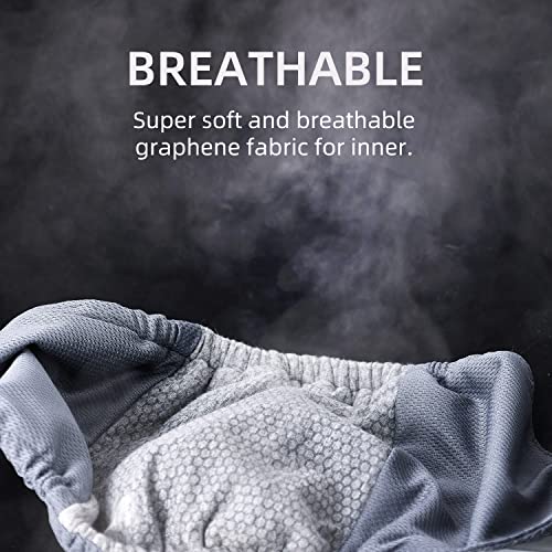 Washable Male Dog Belly Band, Breathable Absorbent Dog Nnderpants, Reusable Highly Absorbent Graphene Male Wrap Diapers for Doggie Training Incontinence Marking (Black, S) - size: S