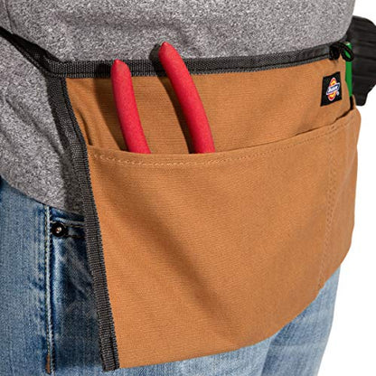 Dickies 2-Pocket Canvas Work Waist Apron, Suitable for Woodworkers, Artists, and Other Craftspeople - color: Tan, style: 1 Qty
