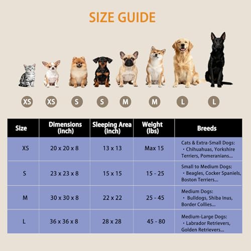 Calming Donut Dog Beds for Small Dogs Kitten - Washable Removable Cover Non-Slip Bottom, Round Pet Bed Puppy Bed Warming Fluffy Faux Fur Anti-Anxiety, Fits up to 15 lbs (Beige, 20") - color: Beige, size: 20"L x 20"W x 8"Th