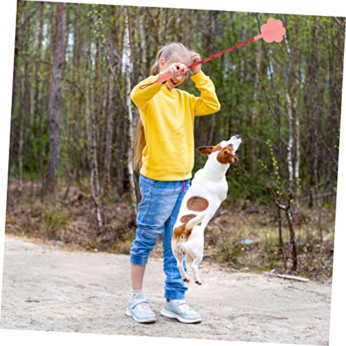 2 Pack Heart Shape Dog Training Tool Soft Rubber Training for Puppy Dog No Pain Dog Training Stick Clickers Paw