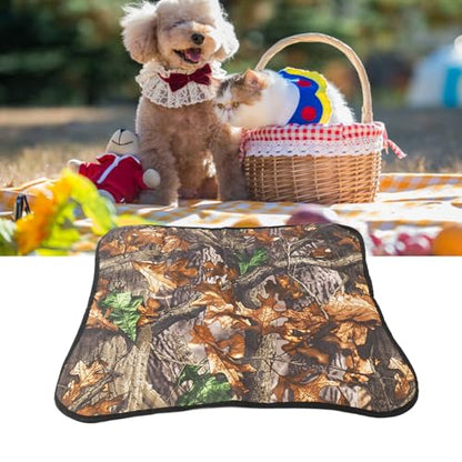 Outdoor Dog Bed with Waterproof Layer, Outside Pet Bed with Foldable Frame, Elevated Detachable Washable Pad for Pet Camping Travel Home Daily Use
