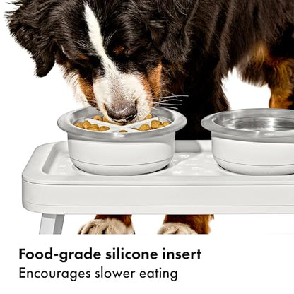 OXO Pet Easy-Clean Slow Feeder - Medium - size: Medium