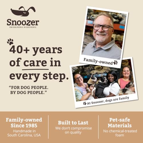 Snoozer Scalloped Pet Stairs for Dogs - Large Foam 5 Step Pet Stairs with Removable, Washable Cover - Secure & Durable 21" H - Lightweight Pet Ramp with 100lbs Capacity - Anthracite