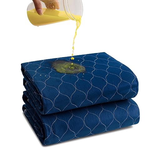 Alsunny® Incontinence Bed Pads 34x36 Inch (2pack),Hide Stains Pads for Beds for Incontinence Adults,Waterproof Bed Pads Washable,Waterproof Mattress Pad, Slip Resistant Bed Pads for Kids,Toddlers,Pet - size: 34x36 Inch(2 Pack)
