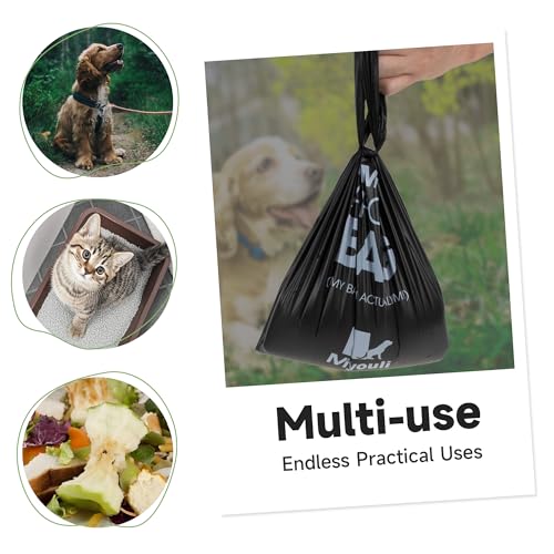 1000 Count Extra Thick Dog Poop Bags with Handles, Heavy Duty Leak-Proof Waste Bags for Dog and Cat Litter, Ocean Wind Scented - style: 1000 Counts-Scented
