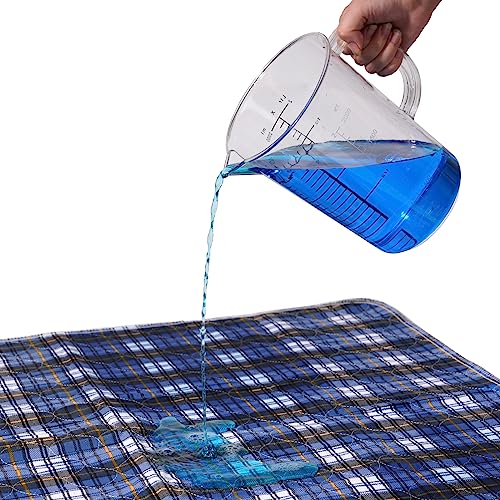 Non-Slip Bed Pads for Incontinence Washable (44" x 54"|2 Pack),Waterproof Bed Pads,Adult Washable Incontinence Bed Pads for Adults,Dog,Kids - color: Blue, size: 44" x 54" | 2 Pack