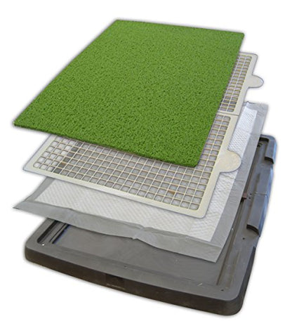 Spotty Indoor Potty Pad, House Training Pet Puppy Dog Artificial Grass Turf Pee Mat