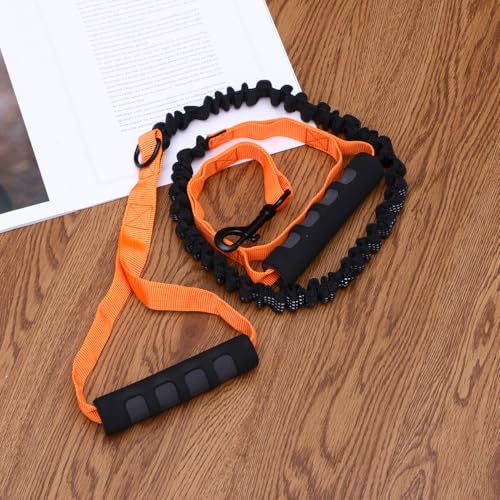 jojofuny Heavy Duty Pet Rope Dog Leash with Reflective Stitching Padded Handles for Large and Medium Dogs Metal Clip for Training and Safe Walking Control