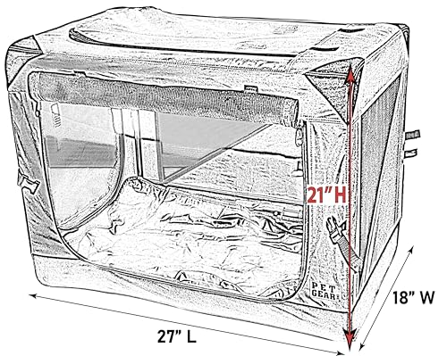 Pet Gear Insta-Fold Soft Crate for Dogs, 26", Forest