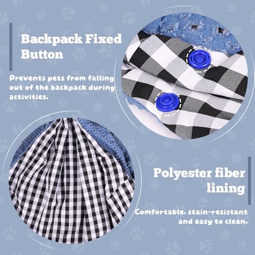 Small Pet Sling Carrier Breathable Texture with Pocket Pet Cross Body Shoulder Bag Dog Cat for Outdoor Travel(Denim Blue) - color: Denim Blue