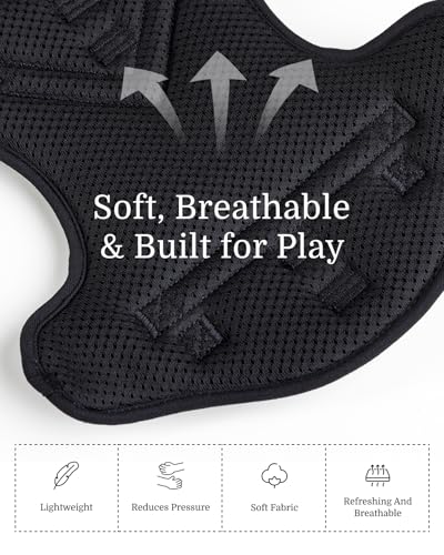 MagEase Dog Harness - 3-Second Magnetic Buckles, 3-Point No-Pull Control, Heavy-Duty 900D Nylon, Dual Safety Handles, Breathable Mesh,Adjustable Fit, Black, Large - color: Black, size: L