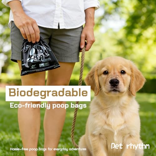 Biodegradable Dog Poop Bags 13×9in 450 count with Free Dispenser | ASTM D6400 & EN 13432 Compliant BPI Certified Poop Bags for Dogs, Unscented, Large, Earth Friendly Leakproof, Easy to Open - color: Black, size: 450 Count (Pack of 1)