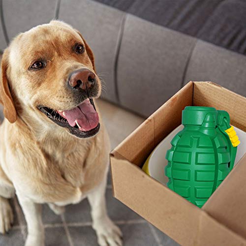 Dog Chew Toys for Aggressive Chewers,Food Grade Non-Toxic Dental Pet Toy,Tough Durable Indestructible Dog Toys for Small Medium Large Dogs.Green - color: Large 4.4IN Green