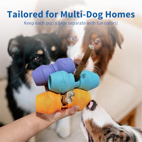 PetClan Chewise Bully Stick Holder, Improved Bully Sticks Holder, Ultimate Secure Heavy Duty, BPA-Free Safety Device to Prevent Choking, Fits Various Bully Sticks and Dog Sizes - color: Teal, size: Standard
