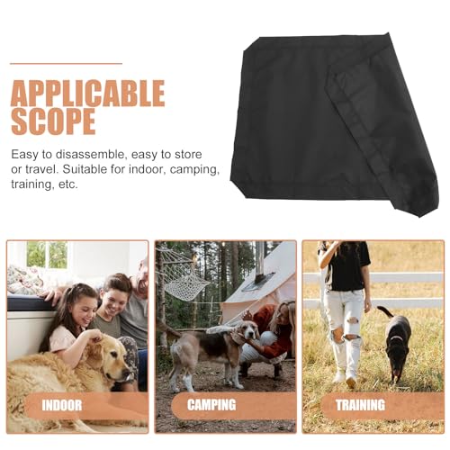 Ipetboom Elevated Dog Bed Replacement Cover, Breathable Mesh Hammock, 42.84 x 28.30 x 0.31 in