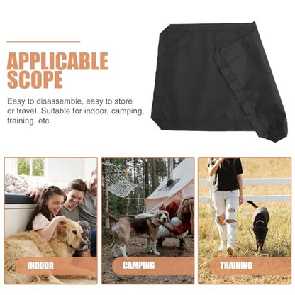 Ipetboom Elevated Dog Bed Replacement Cover, Breathable Mesh Hammock, 42.84 x 28.30 x 0.31 in