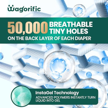 Dog Diapers for Male Dogs: Leakproof, Adjustable, Soft, and Breathable Disposable Diapers for Male Doggie – Perfect for Incontinence, Training, and Travel – 50 Pack Size XL