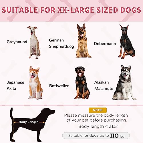 PawHut 48" x 36" Elevated Breathable Dog Bed Portable Pet Cot w/ Carry Bag Metal Frame Breathable Mesh Indoor and Outdoor Red - color: Red