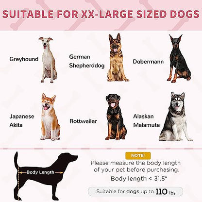 PawHut 48" x 36" Elevated Breathable Dog Bed Portable Pet Cot w/ Carry Bag Metal Frame Breathable Mesh Indoor and Outdoor Red - color: Red