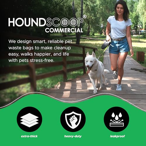 Case of 3200 Pull-Strap Header Pet Waste Bags, 32 Header Packs of 100 Bags, Commercial Dog Waste Station Bags HOA, Residential, XL and Strong, Easy Single Pull for Poop Station Dispensers - size: 3200 Count (Pack of 1)