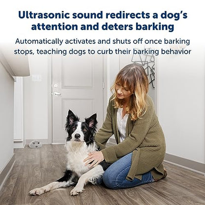 PetSafe Indoor Ultrasonic Dog Bark Control - No Collar Needed - Up to 25 ft Range - Anti-Bark Pet Training System - Automatic with Manual Trainer Button (Pack of 6) - size: 1 Count (Pack of 6)