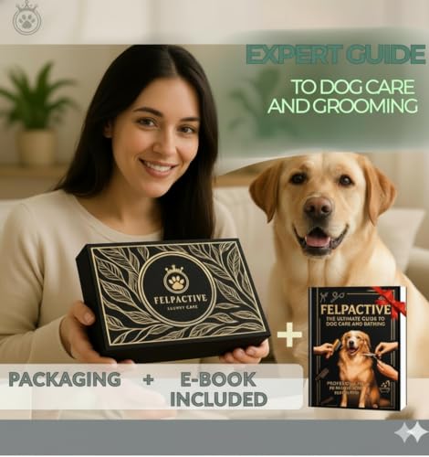 |FELPACTIVE® Premium Dog Drying Robe | Sizes S - XXXL | Quick-Drying Super Absorbent Double-Layer Microfiber | Soft & Snug Fit | Includes Luxury Gift Box + EBOOK | Dog Bath Robe, Pet Warming Bathrobe - color: jade green, size: Large
