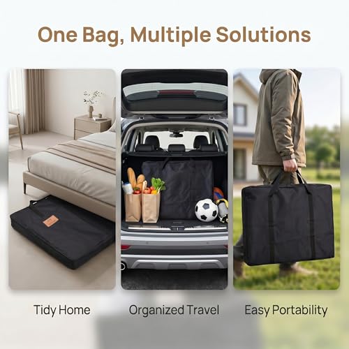 PJYuCien Storage Bag for 24"x24" Metal Foldable Dog Playpen | 600D Oxford Fabric, 270° Large Zipper, Travel Carry Case for Camping, Park & Home, Waterproof Moisture-Proof - size: 24"x24"