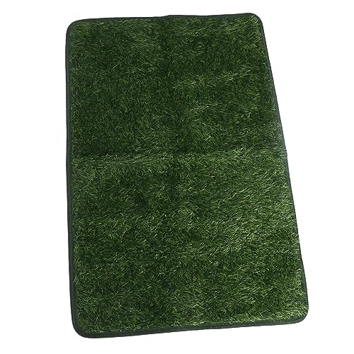 Zerodis Dog Training Potty Pad Tray with Replacement Grass, Pet Turf Toilet System for Dogs and Small Pets Litter Box