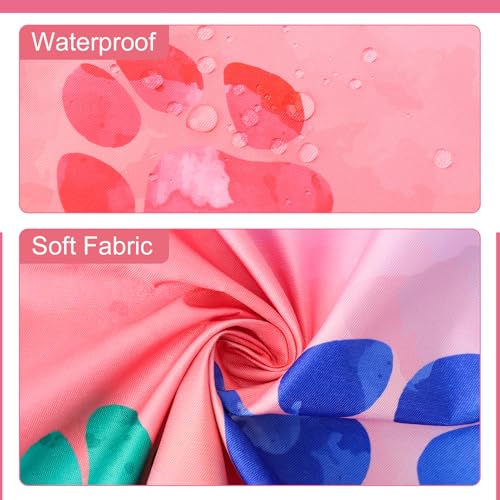 Dog Grooming Waterproof Apron with 2 Pockets, Cute Animals Puppy Dog Pets Apron - style: Watercolor Dog Paw