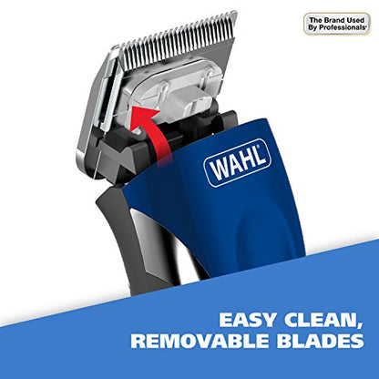 Wahl USA Pro-Grip Pet Grooming Corded Clipper Kit - Clipper for Small to Large Dogs – Electric Dog Clipper for Eyes, Ears, & Paws - Model 9164