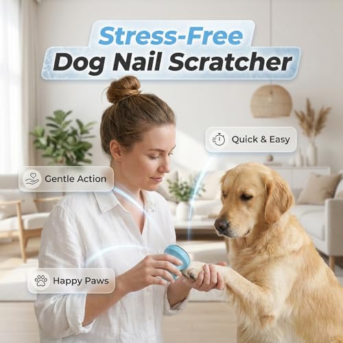 Silent Dog Nail File, 2026 Wooden Scratch Board with Replaceable Sandpaper Filing Disc, Dogs Self Nails Files Board Pet Nail Care Tool for Large and Small Breeds (3pcs) - color: 3pcs
