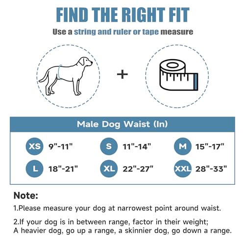 Wegreeco Washable Dog Diaper Male (Pack of 3) - Washable Male Dog Belly Wrap (Alpacas, Small) - color: Alpacas, size: Small (Pack of 3)