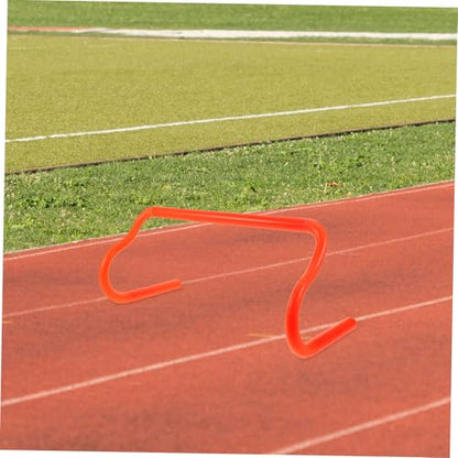 Toyvian Portable Detachable Hurdles for Agility Training Lightweight PVC Jumping Hurdle Set Speed Training Equipment for Football and Soccer Outdoor Fitness