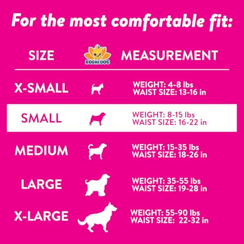 Bodhi Dog Disposable Female Dog Diapers - Super Absorbent Dog Diapers for Female Heat Cycle - Adjustable Fit Pee Wraps for Potty Training, Moisture Control & Wetness Indicator - Small (20 Count) - size: Small (Pack of 20)