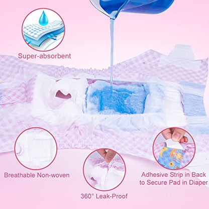 Disposable Female Dog Diapers, Puppy Diapers with Adjustable Elastic Waistline for Female Dog or Cat in Heat,Incontinence, Diaper with Wetness Indicator, S-20 Count - size: S-20