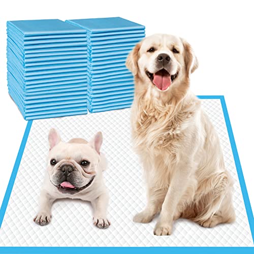 DEEP DEAR Dog Pads Extra Large 30"x36" [30-Count], XXL Puppy Pads for Potty Training, Leak-Proof Pee Pads for Dogs, Super Absorbent Puppy Pee Pads XL, Disposable Pet Pads for Puppies, Cats, Rabbits - size: Thickened XXL: 30"x36"-30 Ct