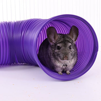 Ware Manufacturing Fun Tunnels Play Tube for Small Pets, 30 X 8 Inches - Large - size: Large