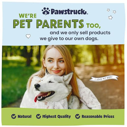 Pawstruck Large 5-6" Filled Dog Bones, Peanut Butter Flavor - Made in USA, Long Lasting Stuffed Femur for Aggressive Chewers, Dental Treat - Pack of 3, Packaging May Vary - size: 3 Pack