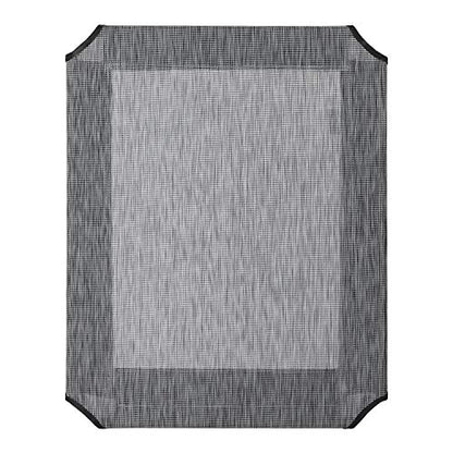 Veehoo Dog Bed Cover for CWC1803-L - color: Black Silver, size: 42.0"L x 30.0"W x 0.2"Th